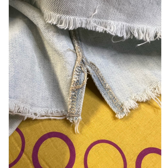 NWT Free People Silver Lake Denim Mini Skirt Size 30 - Picture 4 of 16
